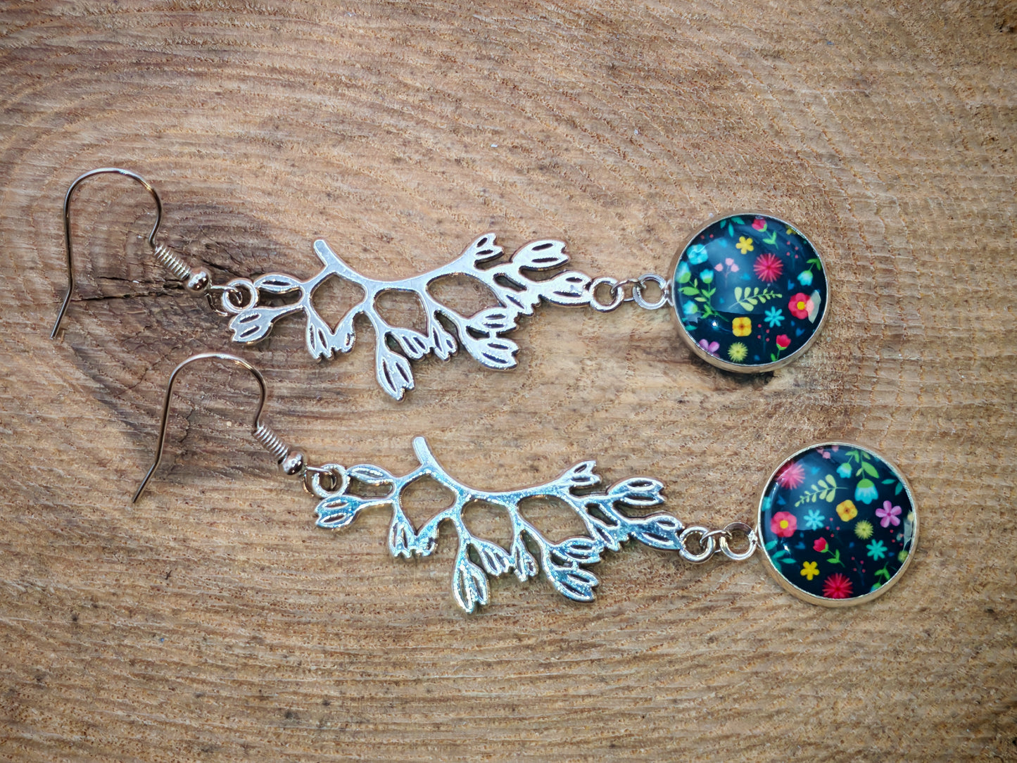 Boucles d’oreilles – Jardin suspendu