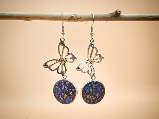 Boucles d’oreilles – Danse des papillons nocturnes