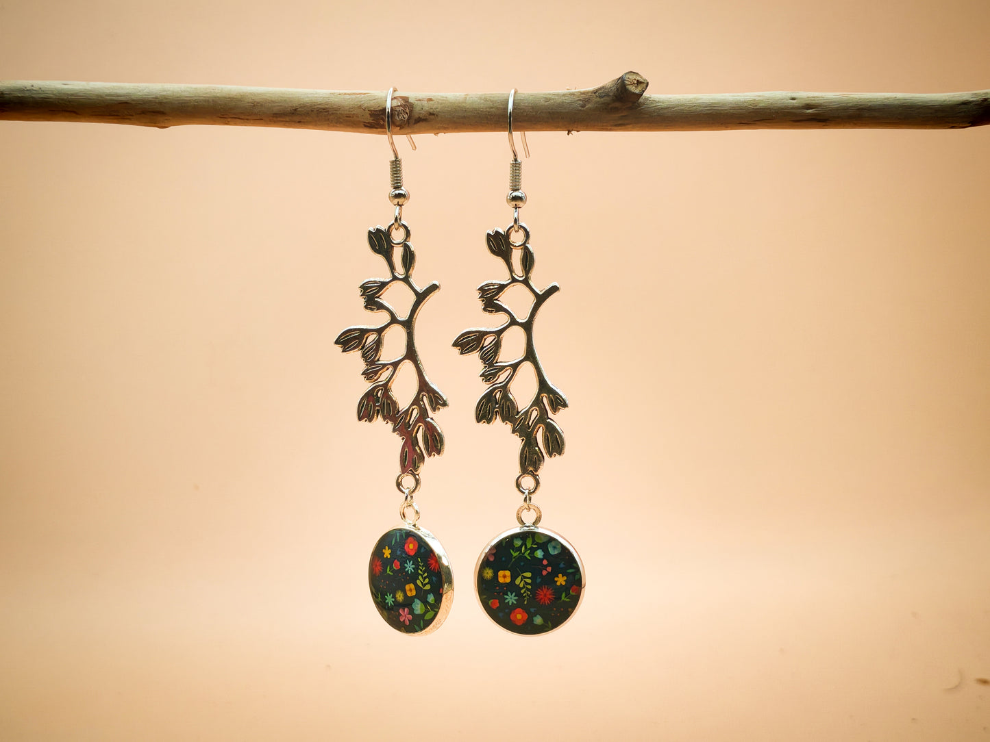 Boucles d’oreilles – Jardin suspendu