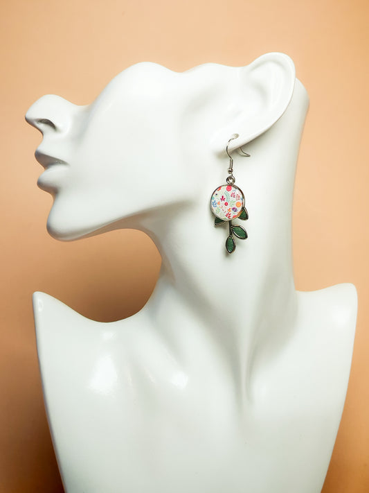 Boucles d’oreilles – Jardin bohème en fleurs