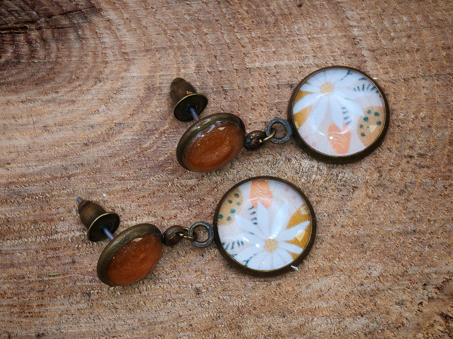 Boucles d’oreilles – Soleil d’été