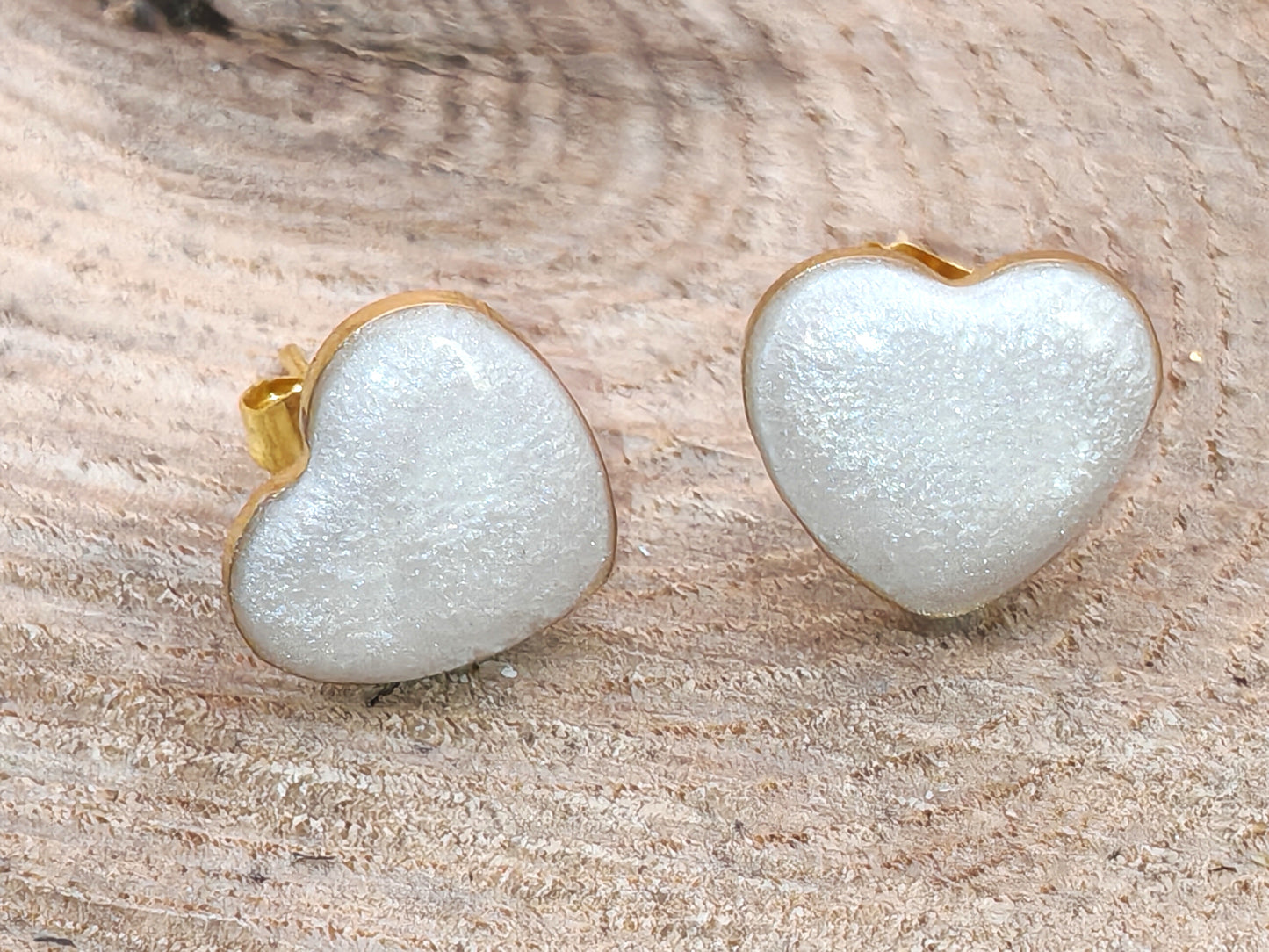 Clous d’oreilles – Cœurs scintillants