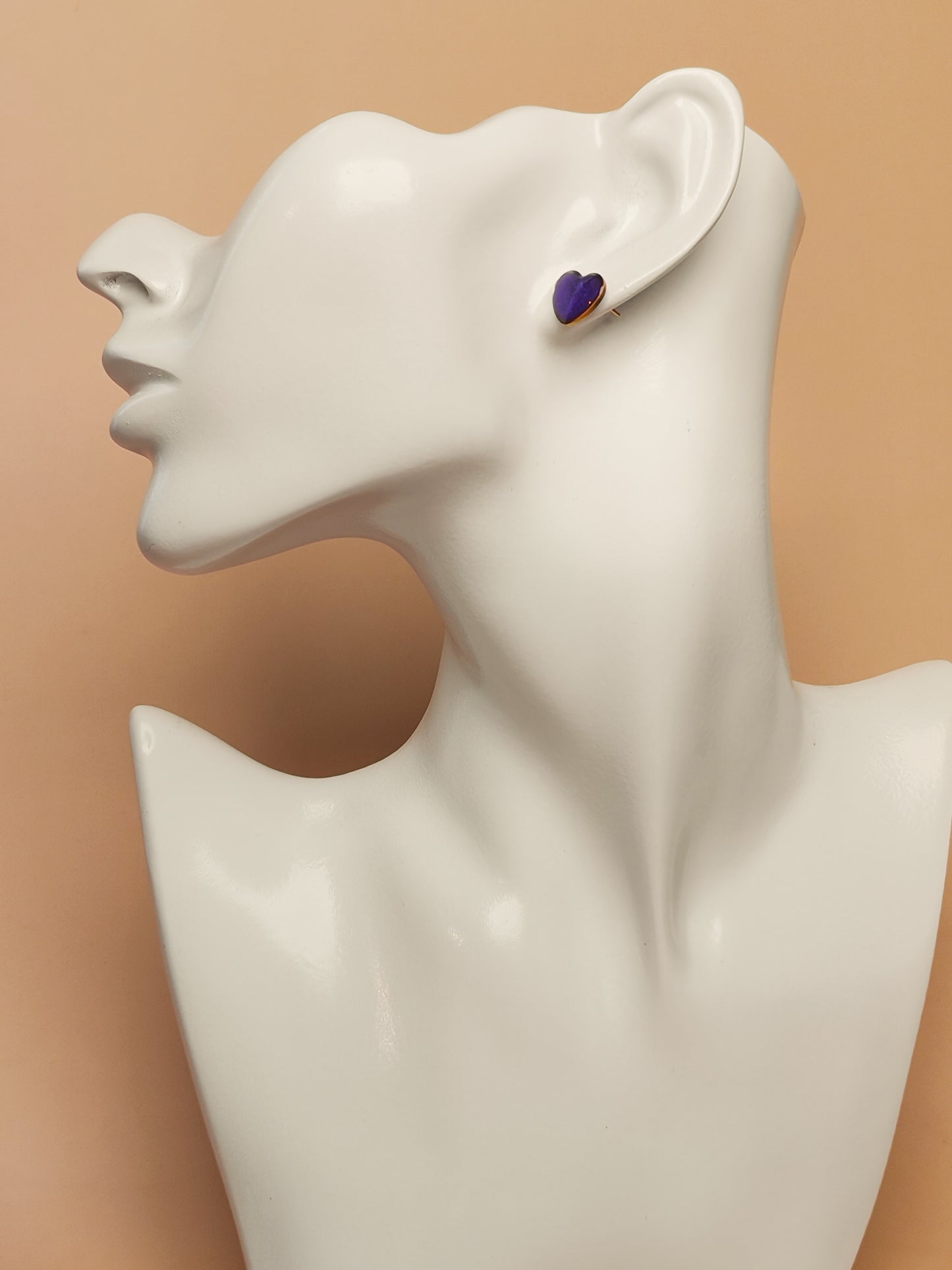 Clous d’oreilles – Cœurs scintillants