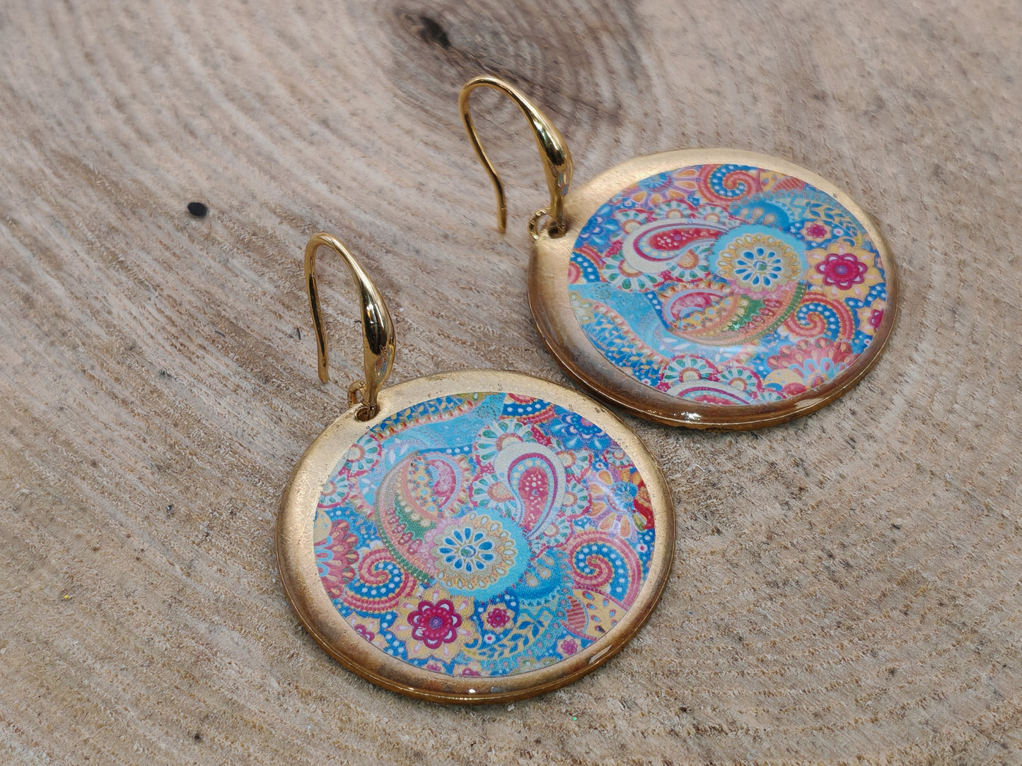 Boucles d’oreilles – Jardin Bohème