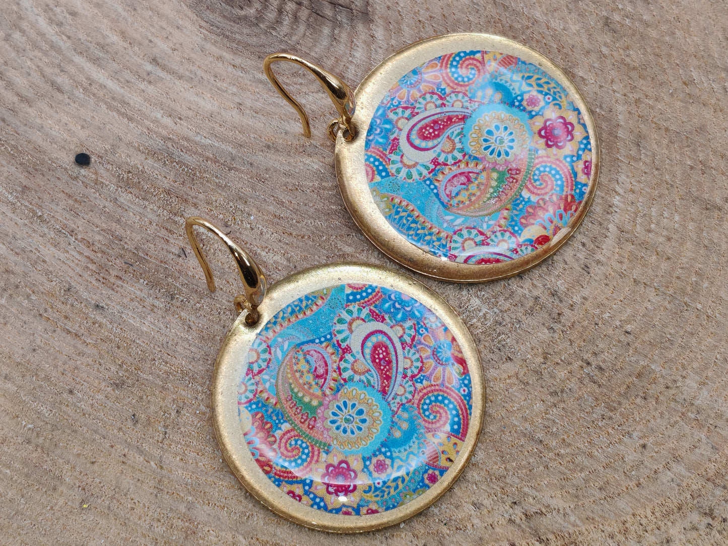 Boucles d’oreilles – Jardin Bohème