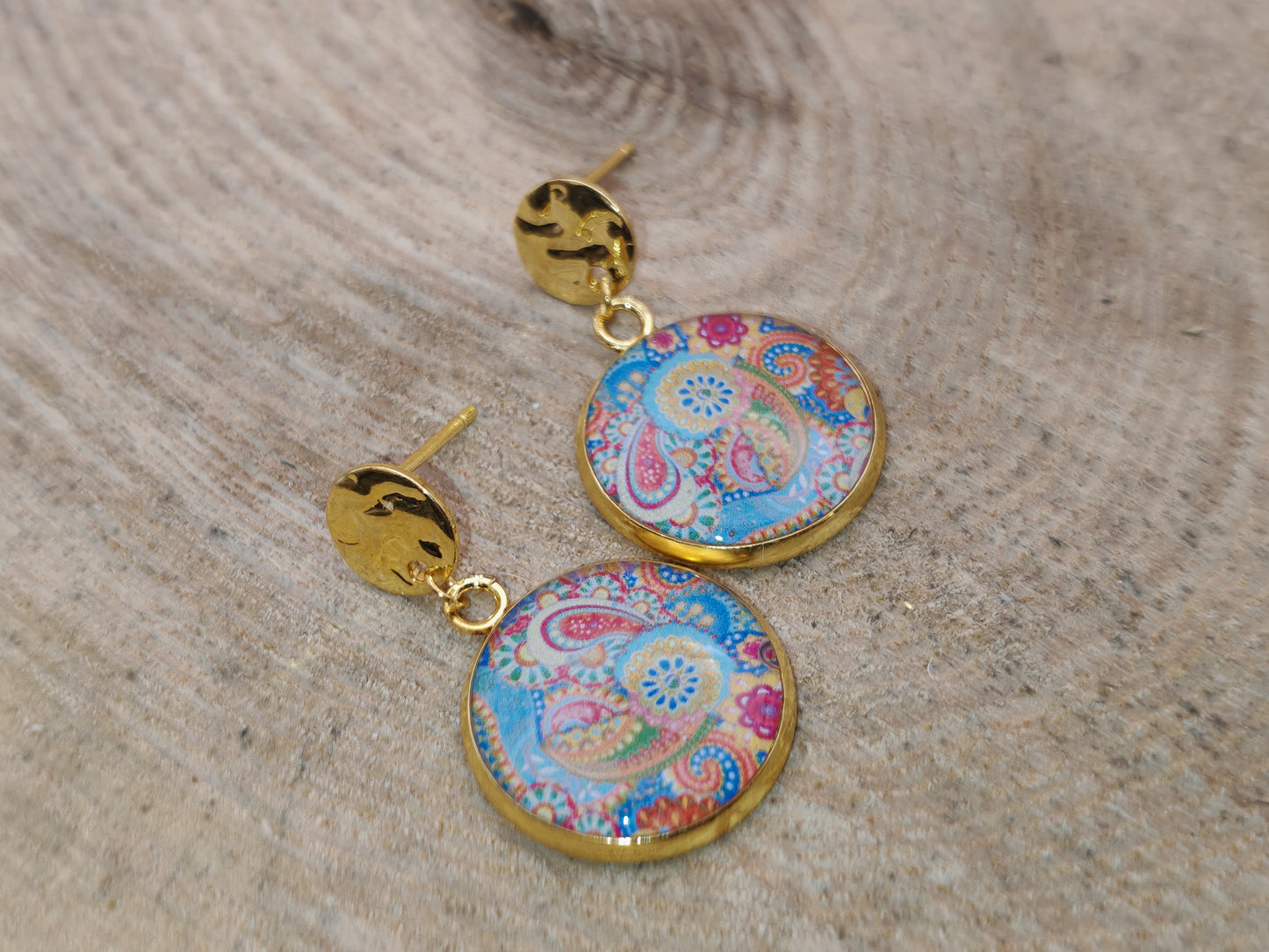 Boucles d’oreilles – Reflets d’Orient
