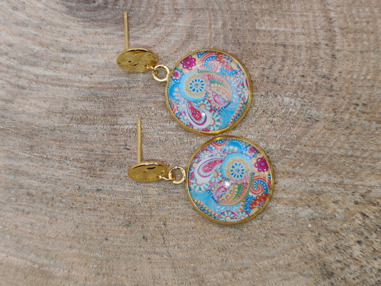 Boucles d’oreilles – Reflets d’Orient