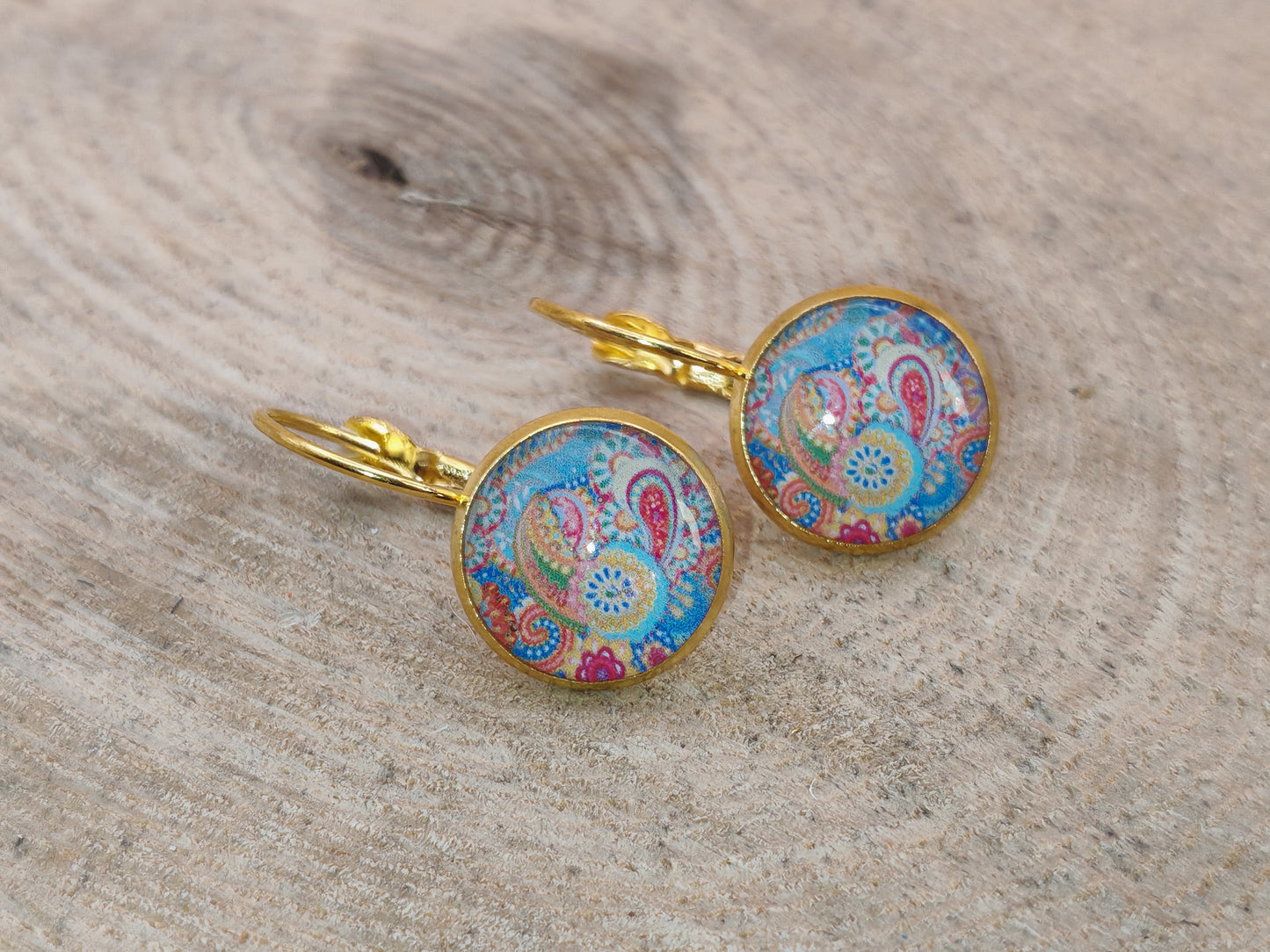 Boucles d’oreilles dormeuses – Jardin des Éclats