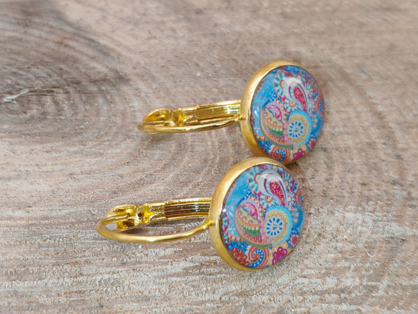 Boucles d’oreilles dormeuses – Jardin des Éclats