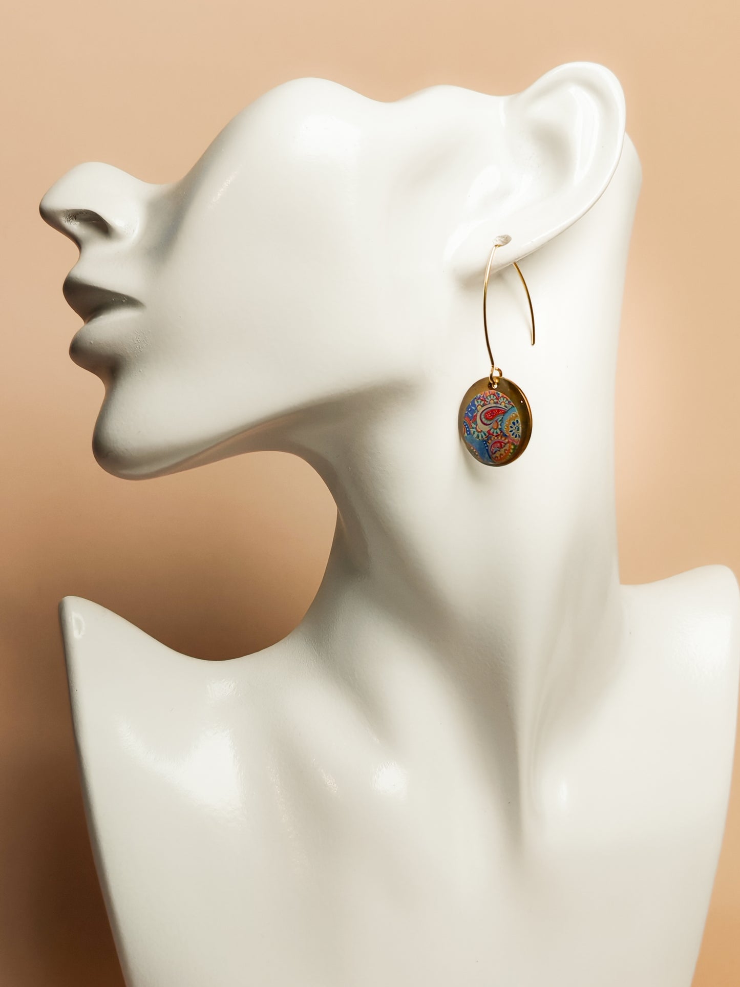 Boucles d’oreilles – Arabesques d’Azur