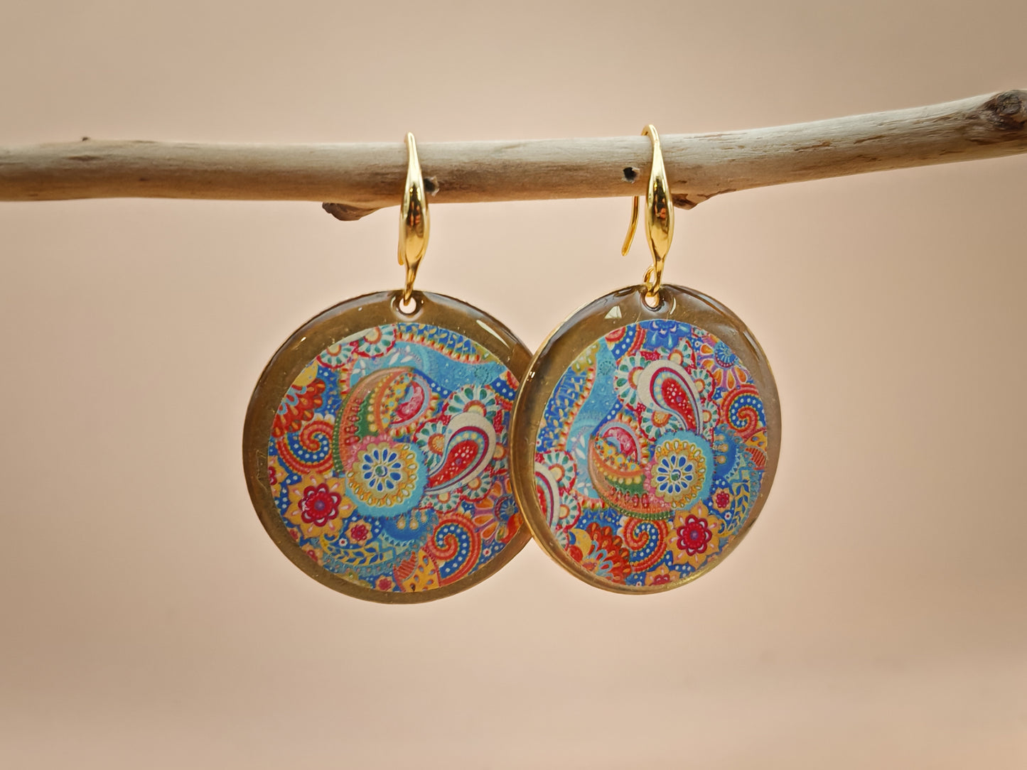 Boucles d’oreilles – Jardin Bohème