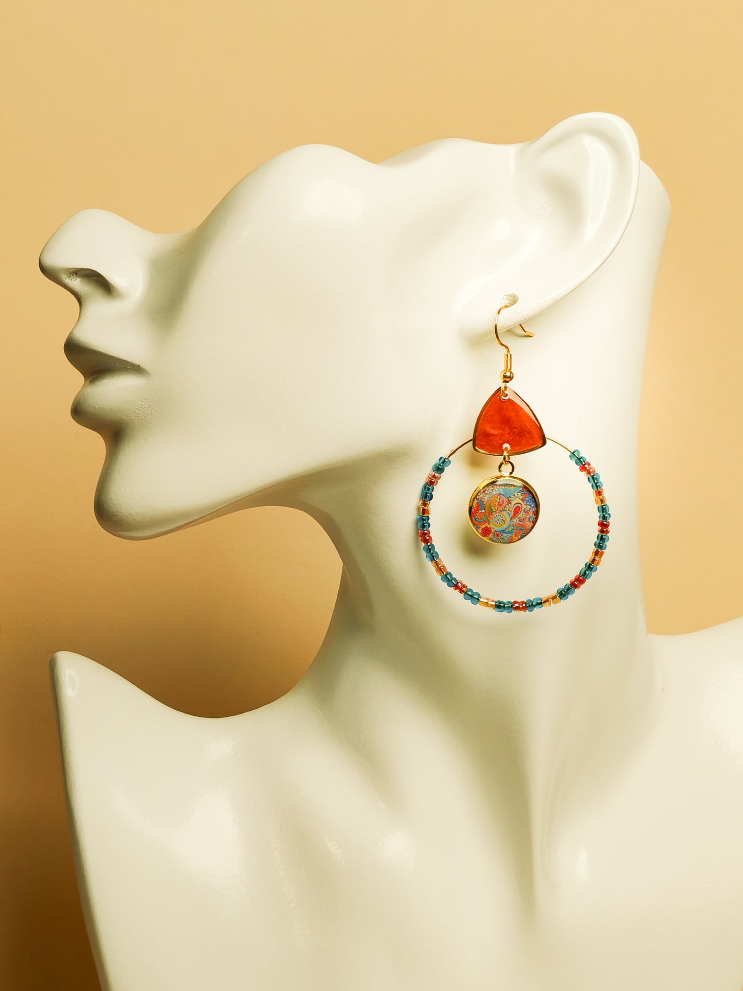 Boucles d’oreilles – Carnaval d’Été