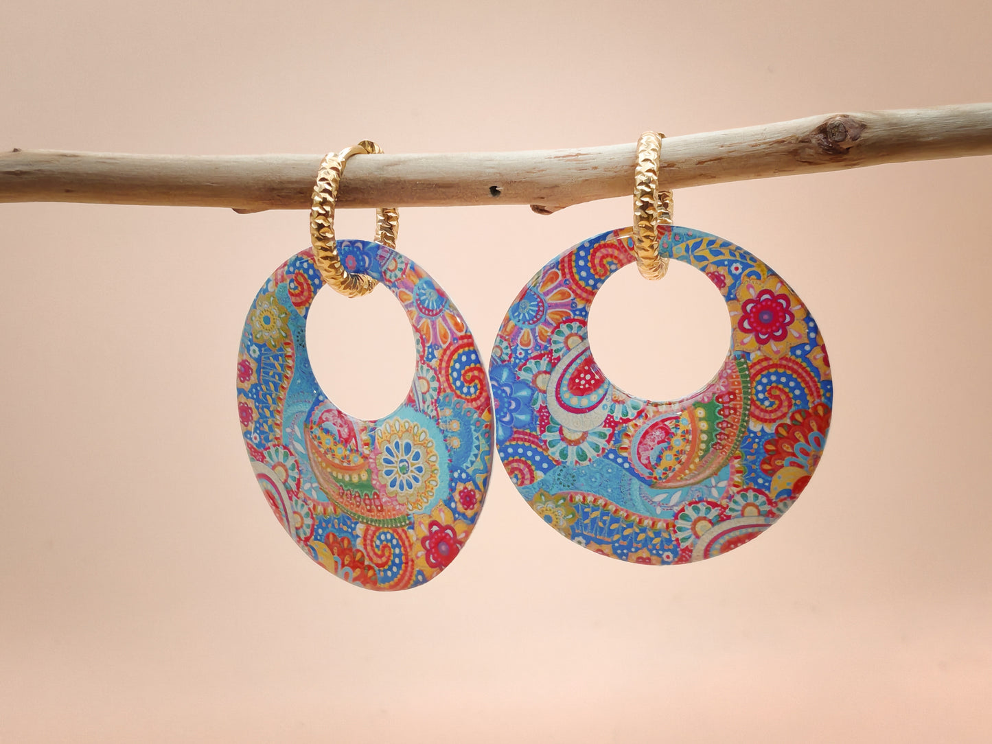 Boucles d’oreilles / Pampilles – Spirales d’Orient