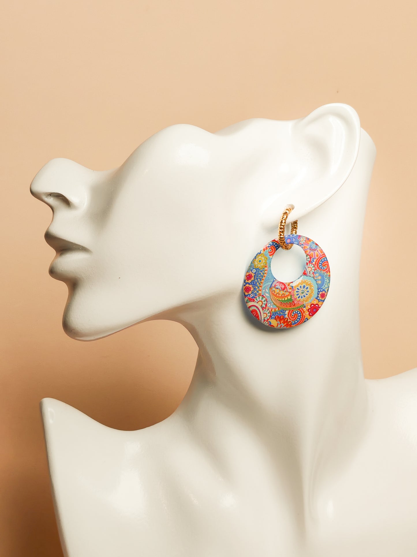 Boucles d’oreilles / Pampilles – Spirales d’Orient