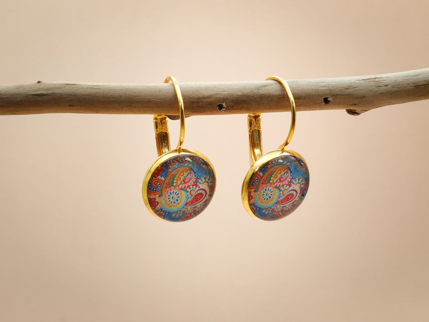 Boucles d’oreilles dormeuses – Jardin des Éclats