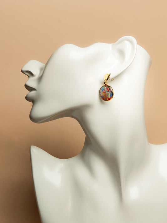 Boucles d’oreilles – Reflets d’Orient