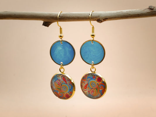 Boucles d’oreilles – Reflets d’Azur
