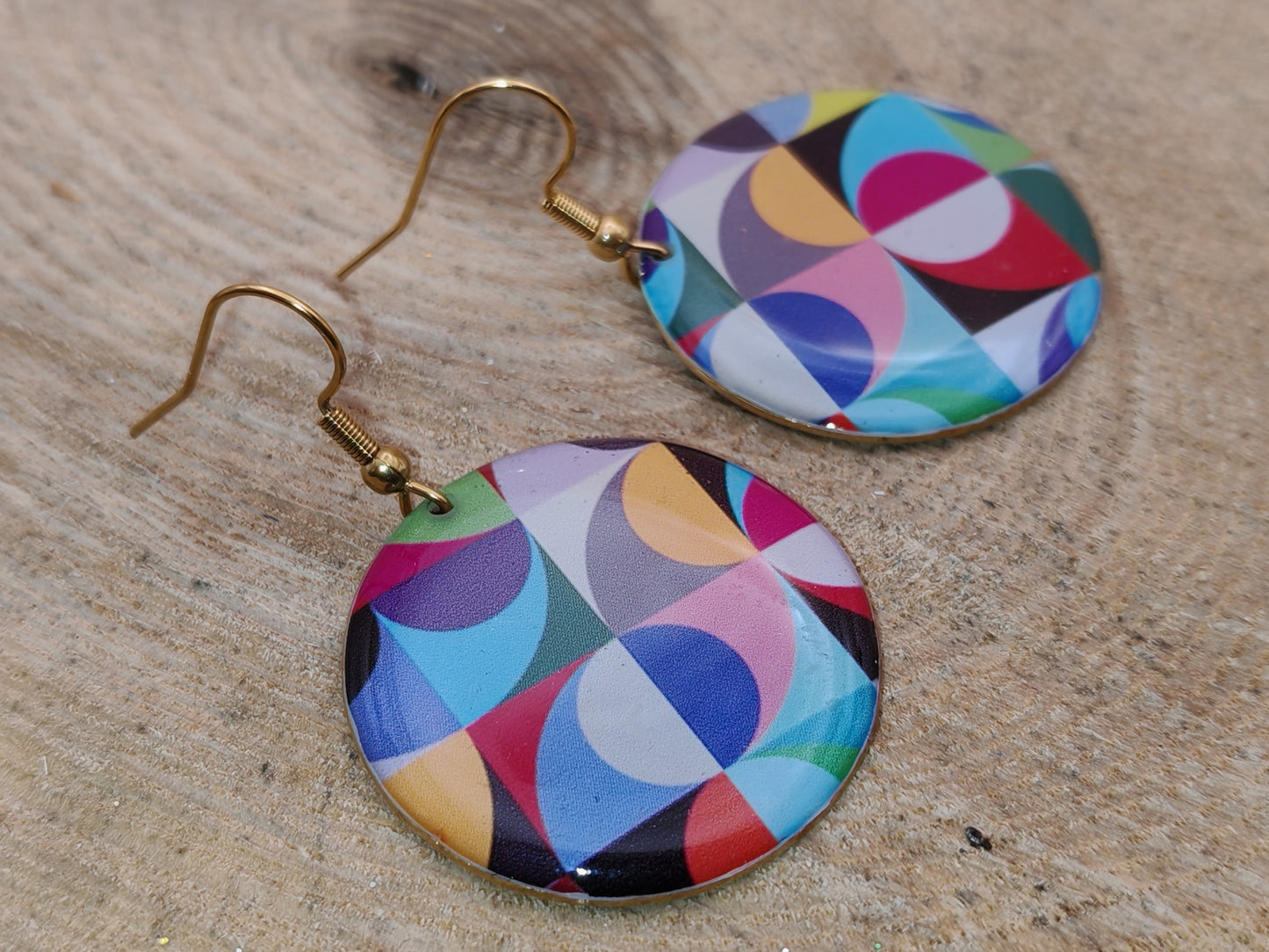 Boucles d’oreilles – Rythmes chromatiques