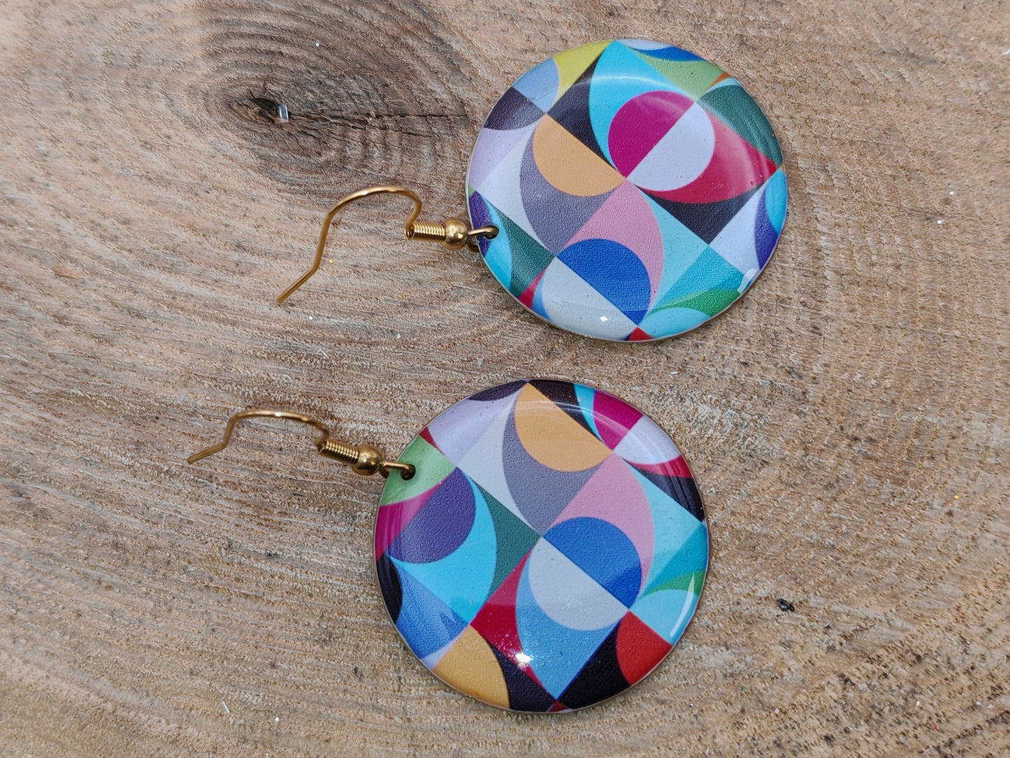 Boucles d’oreilles – Rythmes chromatiques