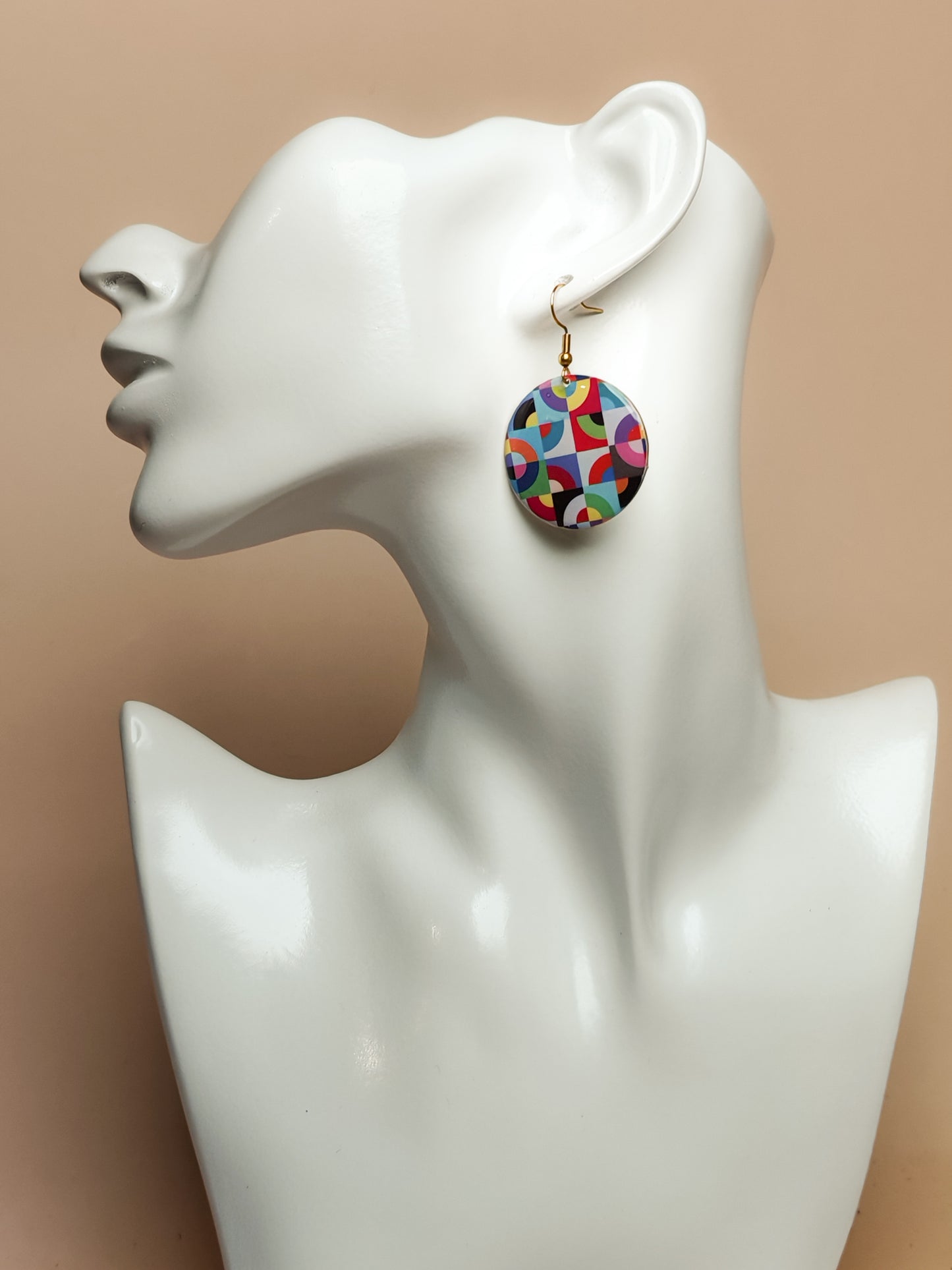 Boucles d’oreilles – Harmonie géométrique