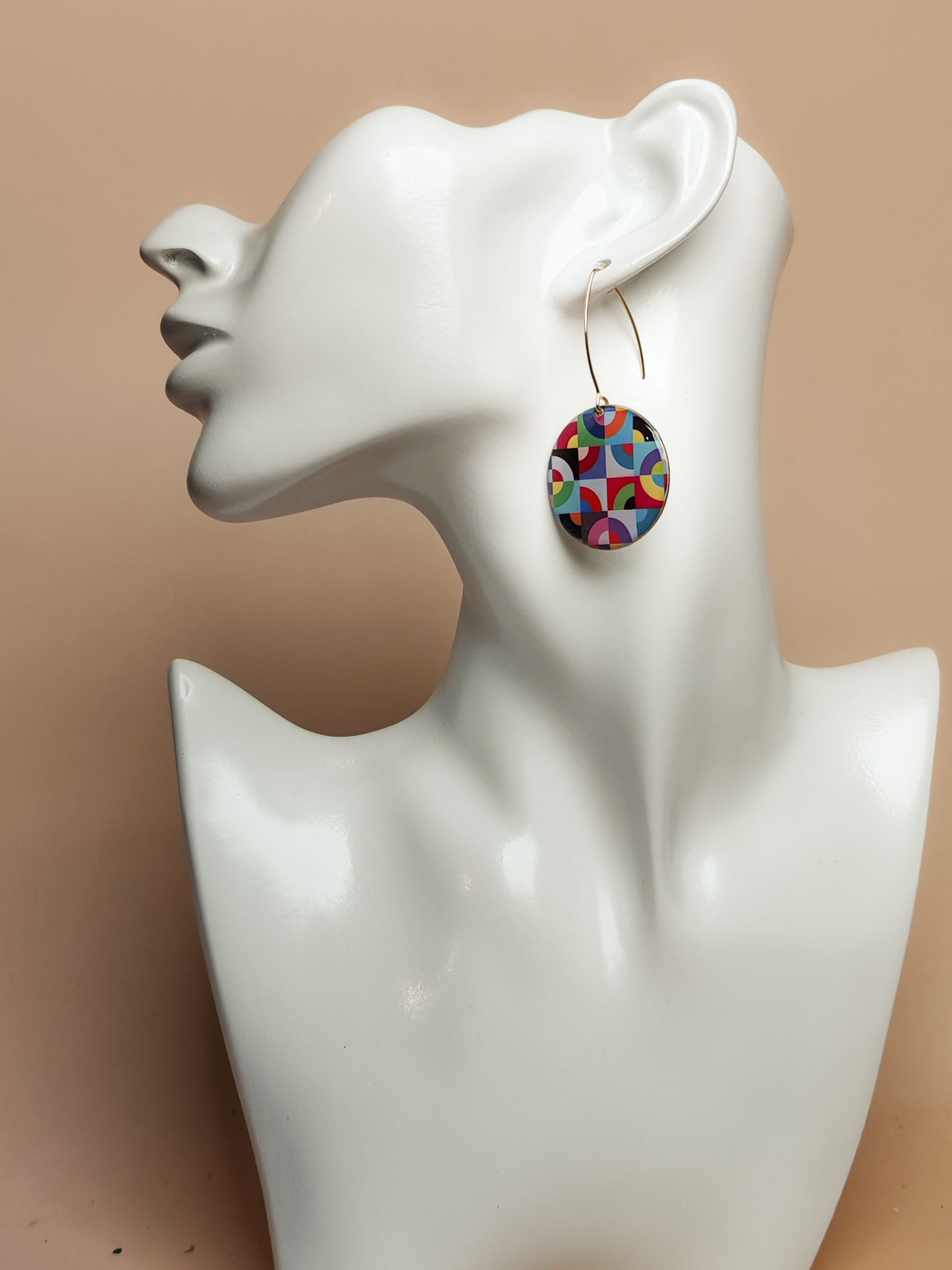 Boucles d’oreilles – Géométrie en mouvement