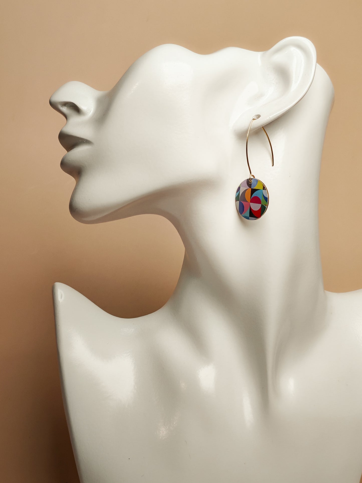 Boucles d’oreilles – Géométrie solaire