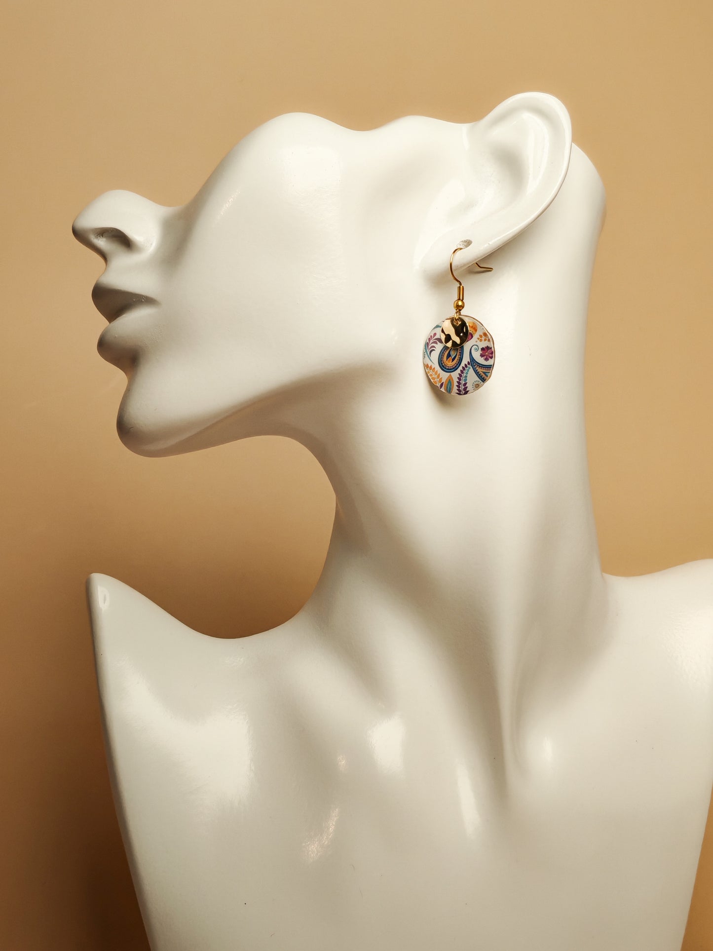 Boucles d’oreilles – Arabesques douces