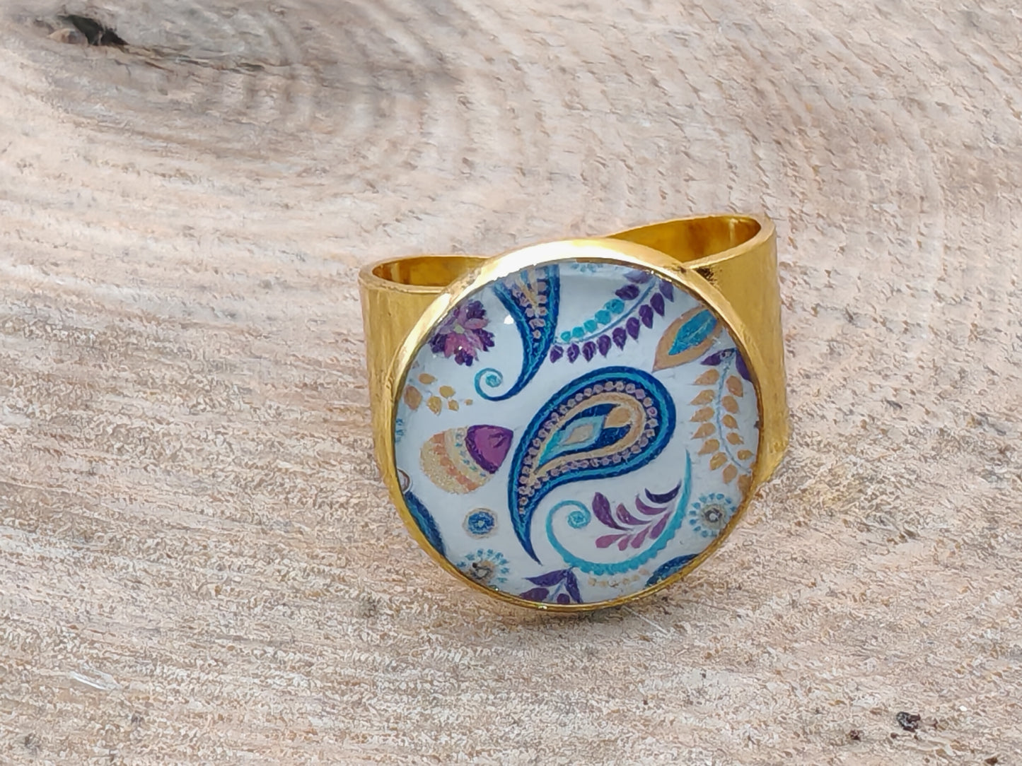 Bague – Arabesques douces