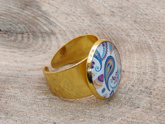 Bague – Arabesques douces