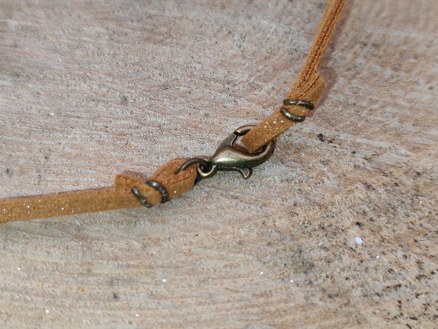 Ensemble pendentif + boucles d’oreilles – Feuillage d’eau douce