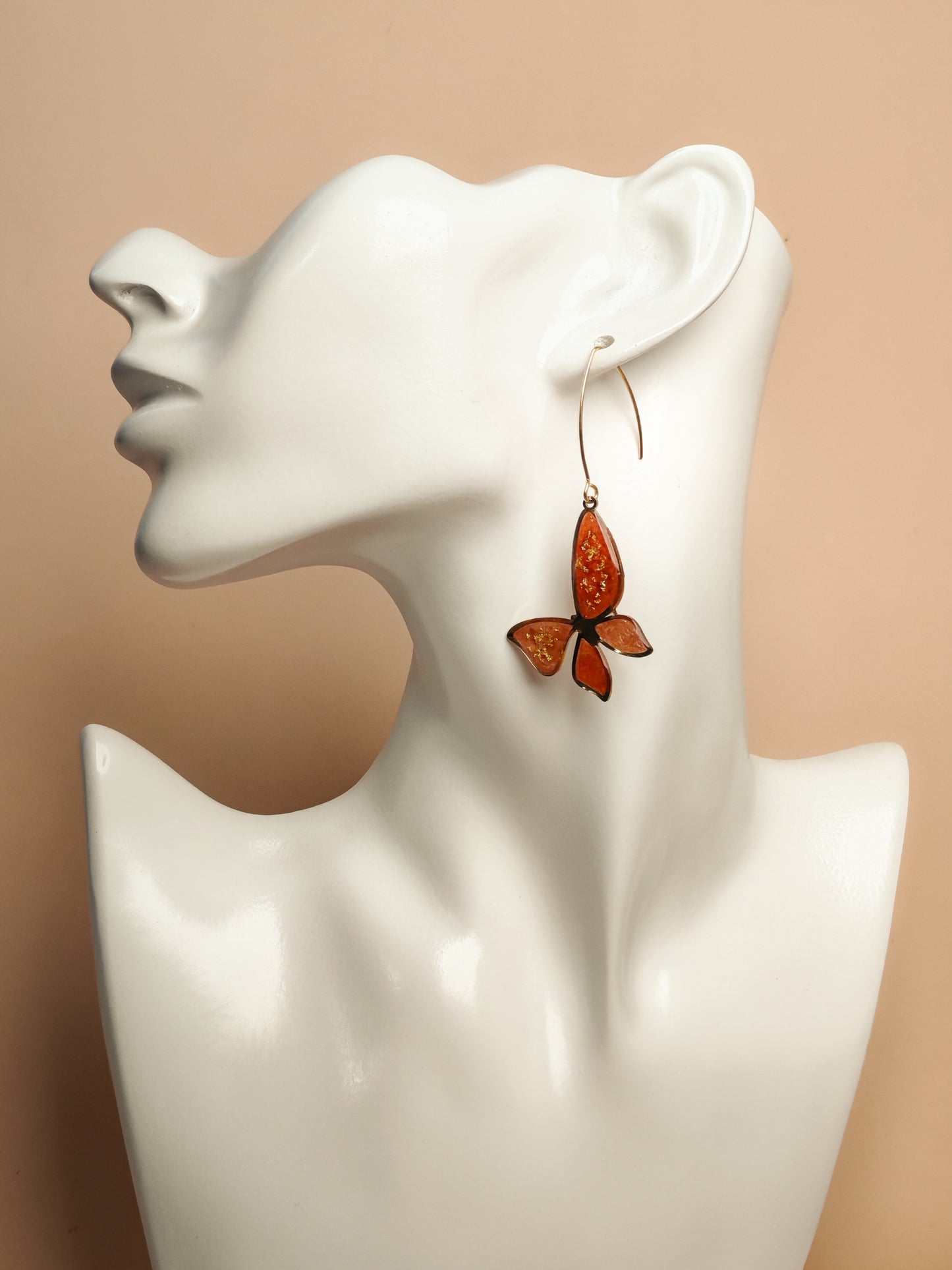 Boucles d’oreilles – Papillons féériques