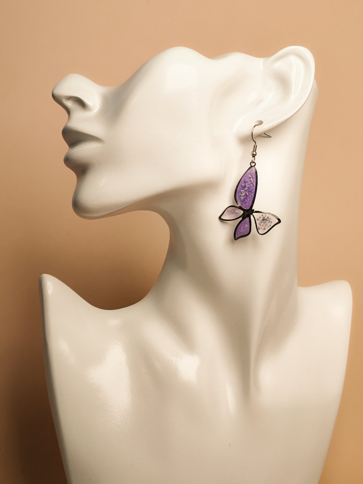 Boucles d’oreilles – Papillons féériques