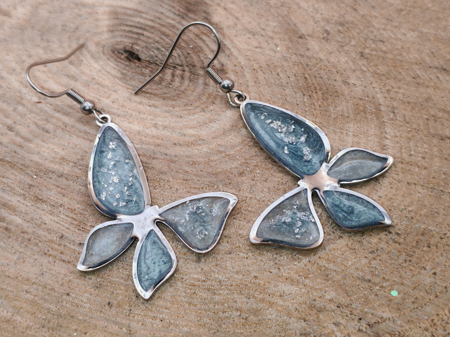 Boucles d’oreilles – Papillons féériques