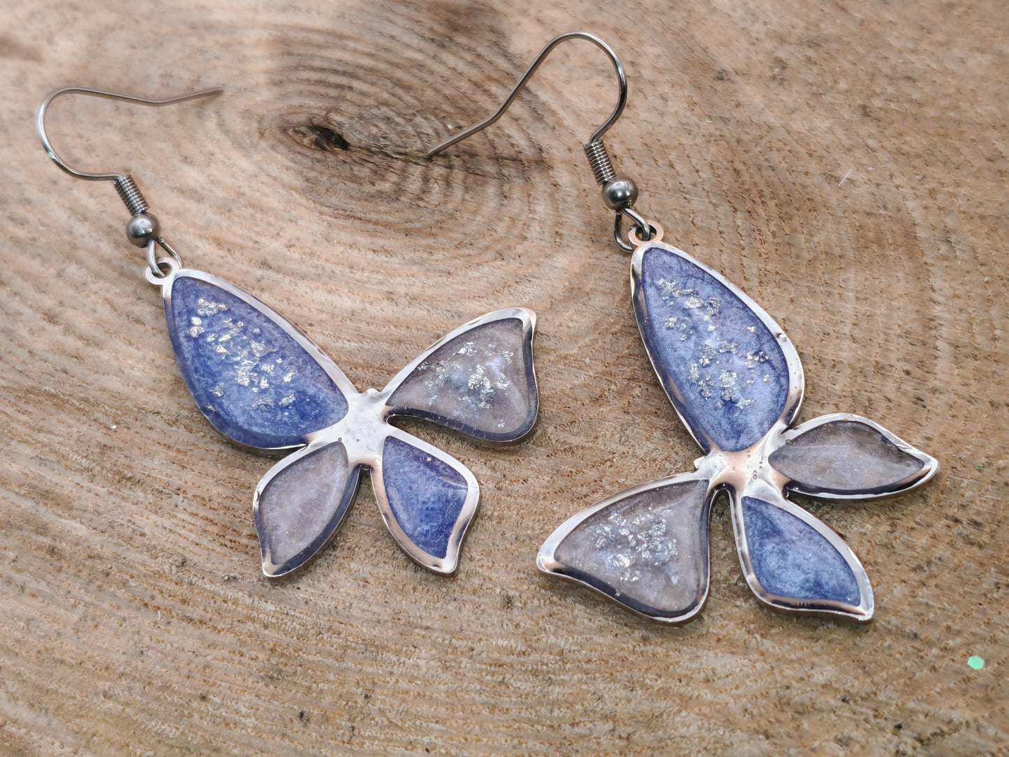 Boucles d’oreilles – Papillons féériques