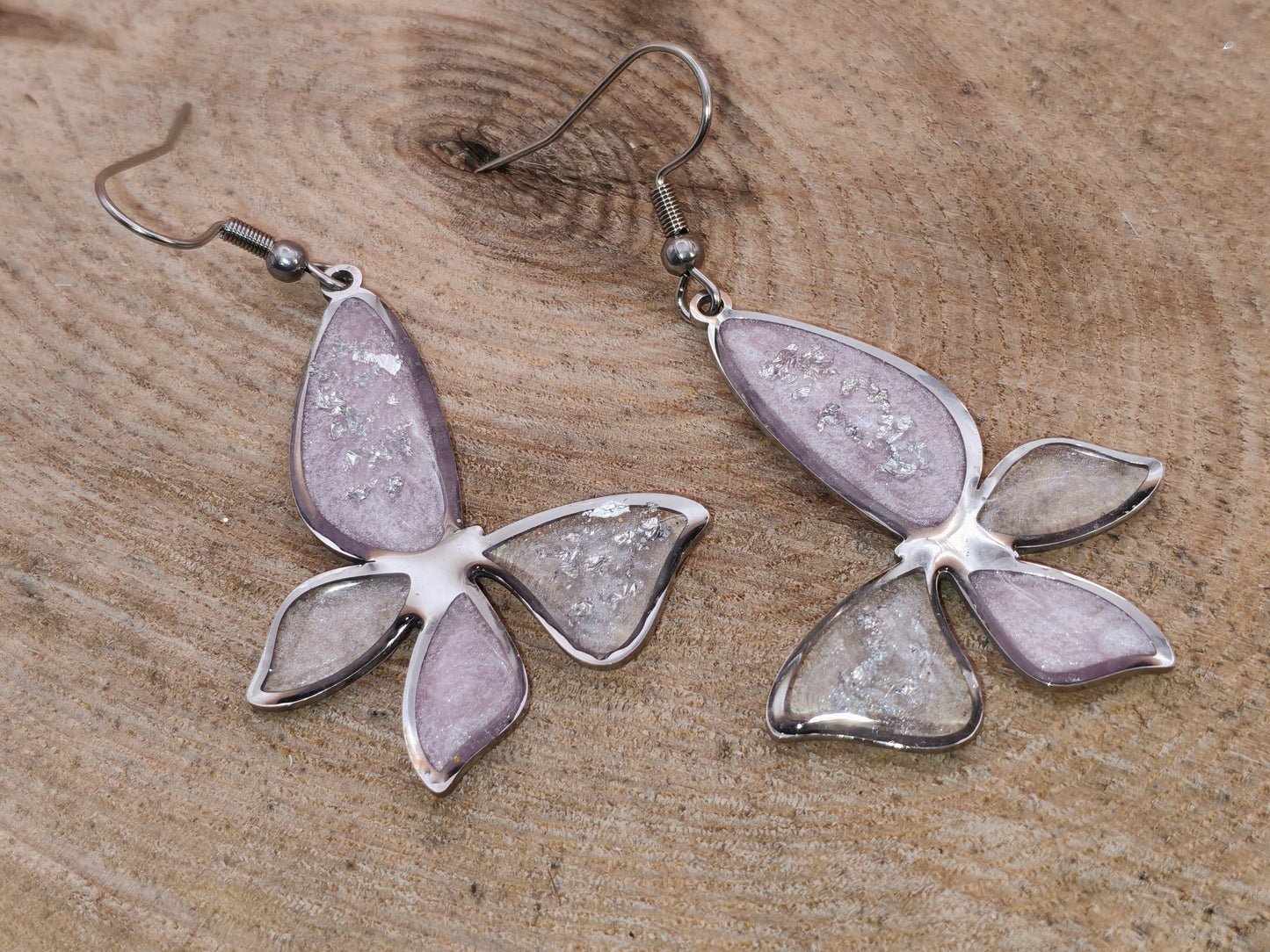 Boucles d’oreilles – Papillons féériques