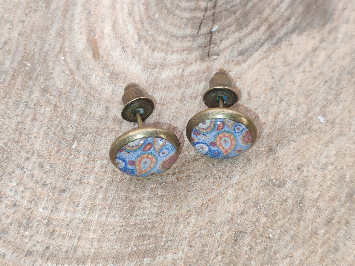 Clous cabochon de 8 mm – Gouttes cachemire