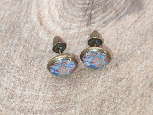 Clous cabochon de 8 mm – Gouttes cachemire