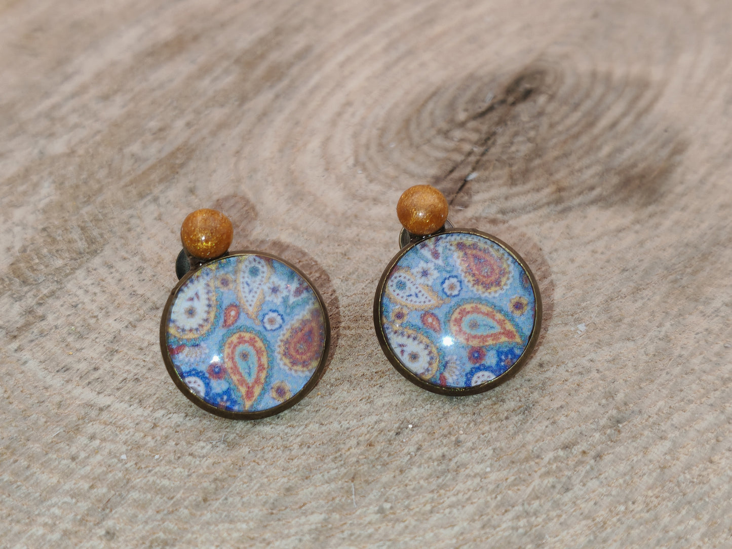 Boucles d’oreilles – Gouttes d’ailleurs