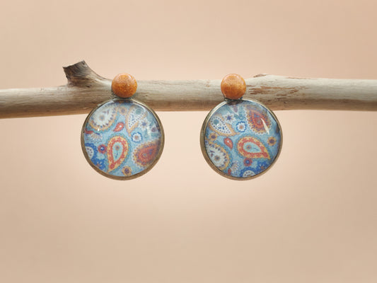 Boucles d’oreilles – Gouttes d’ailleurs