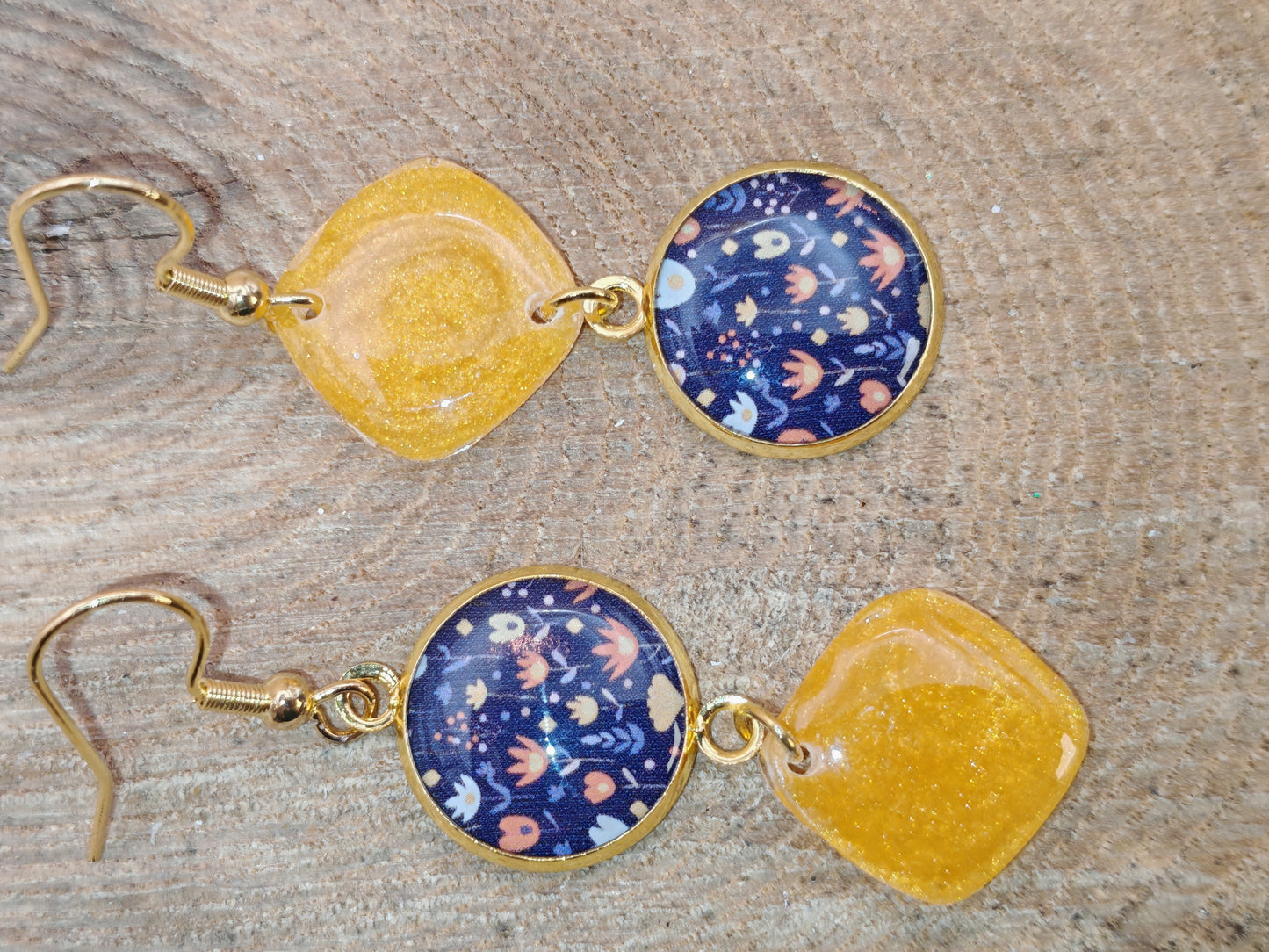 Boucles d’oreilles – Éclats nocturnes