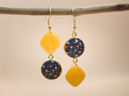 Boucles d’oreilles – Éclats nocturnes