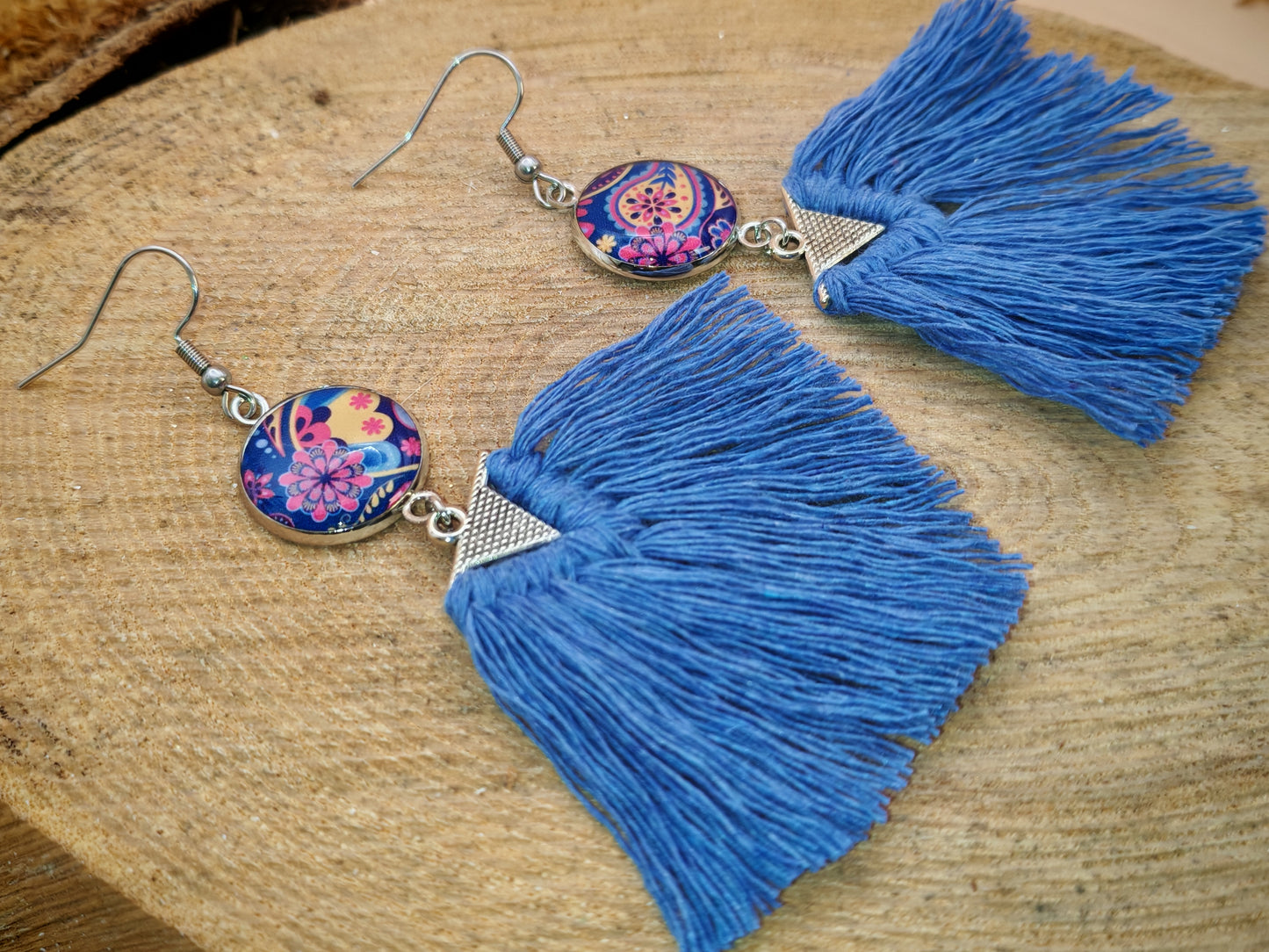 Boucles d’oreilles – Rêve Cachemire