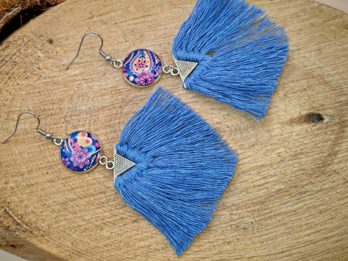 Boucles d’oreilles – Rêve Cachemire