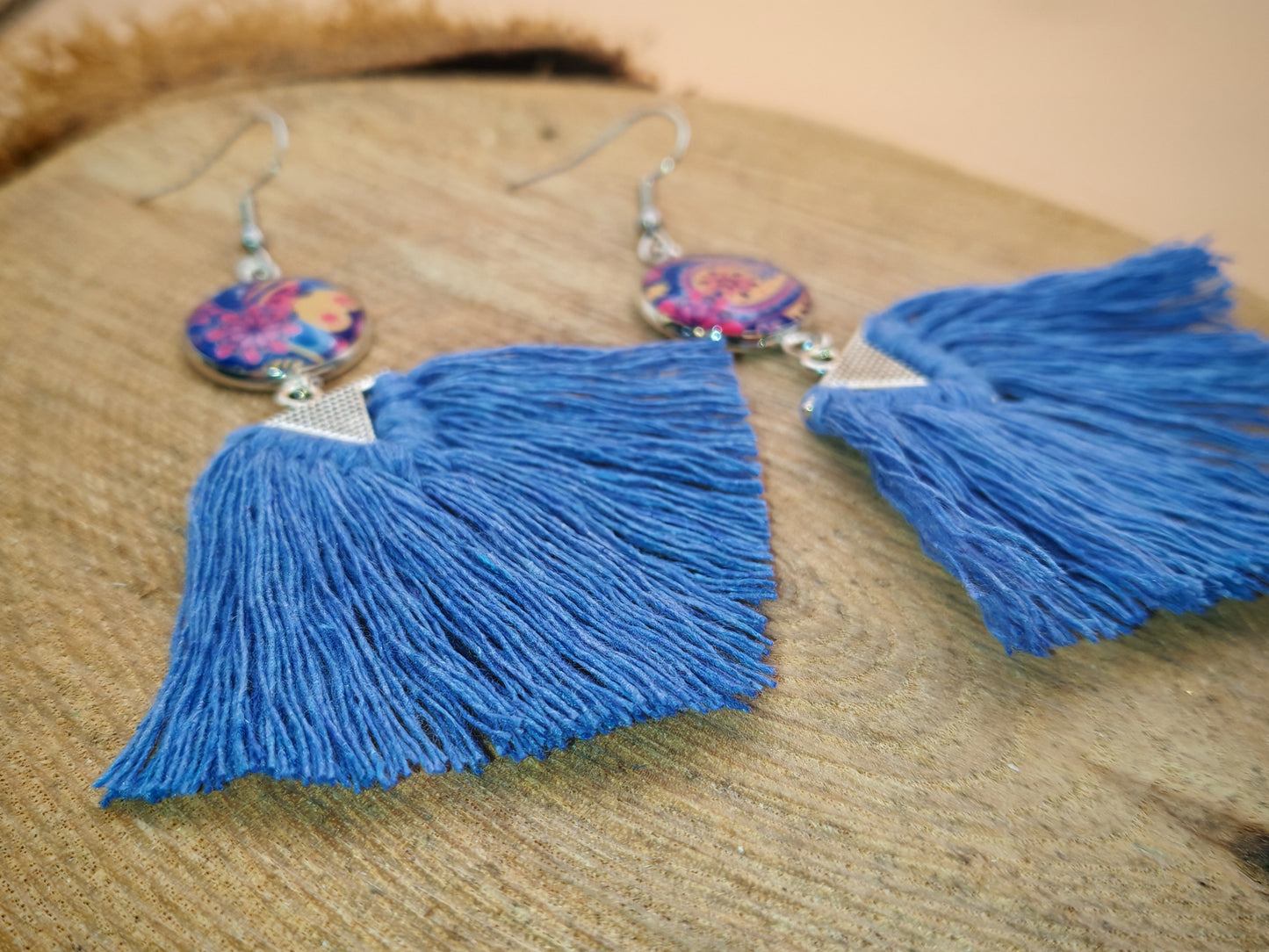 Boucles d’oreilles – Rêve Cachemire