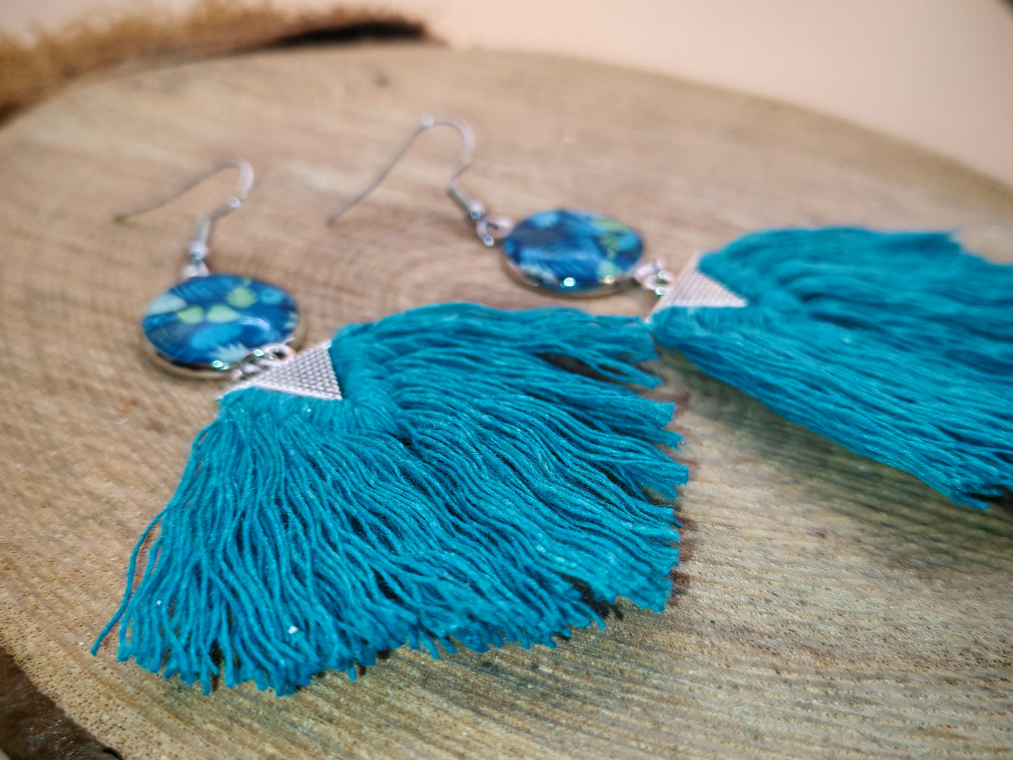 Boucles d’oreilles – Forêt Émeraude