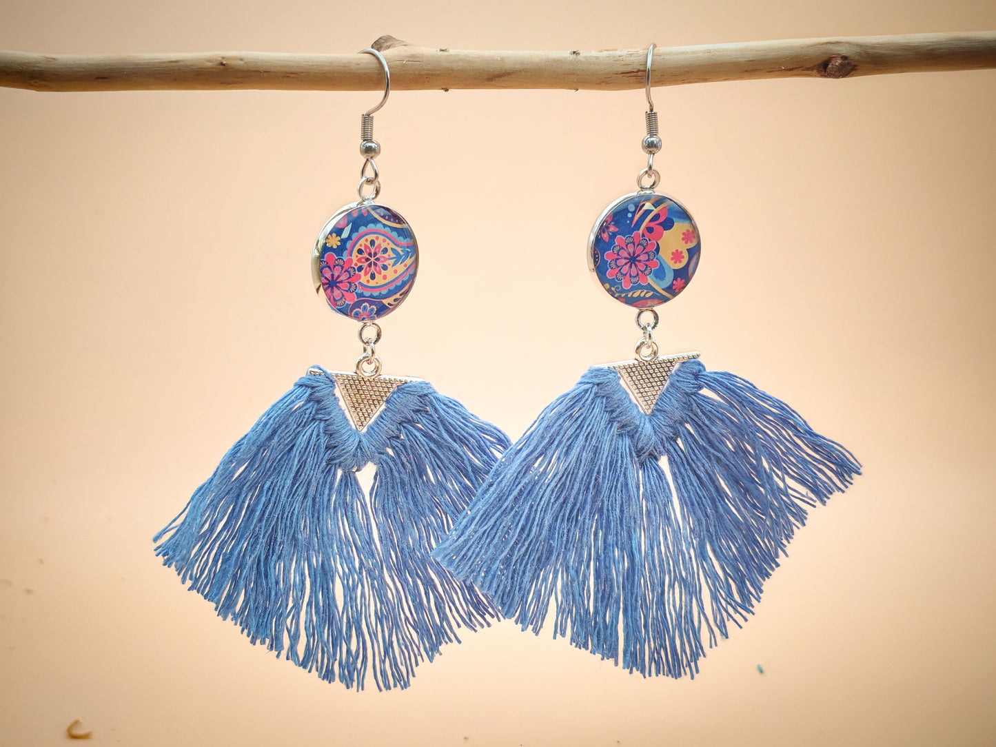 Boucles d’oreilles – Rêve Cachemire