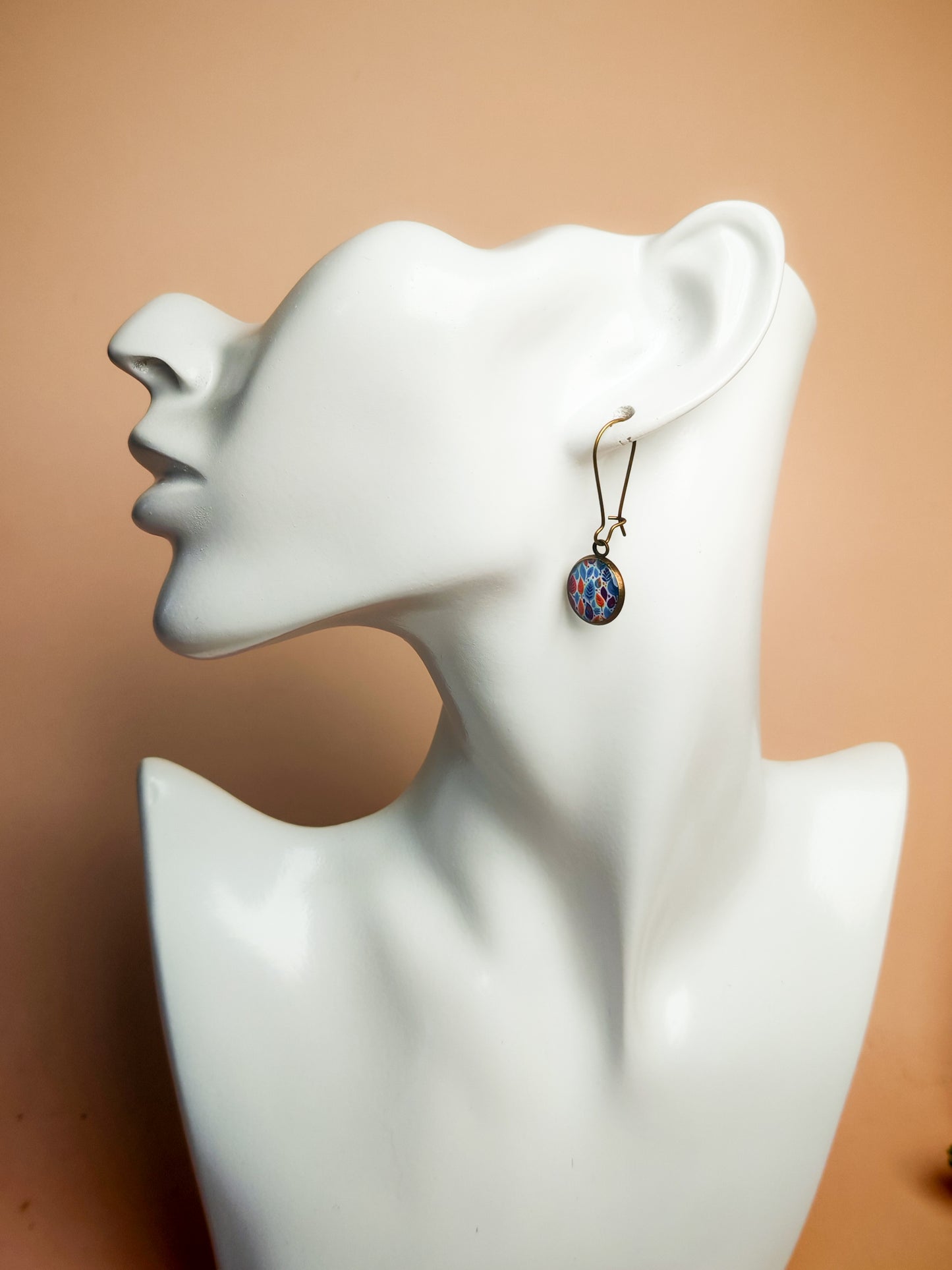 Boucles d’oreilles dormeuses – Jardin lumineux