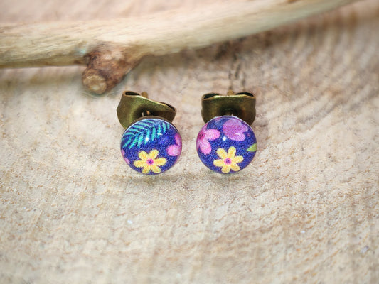 Clous d’oreilles – Jardin nocturne
