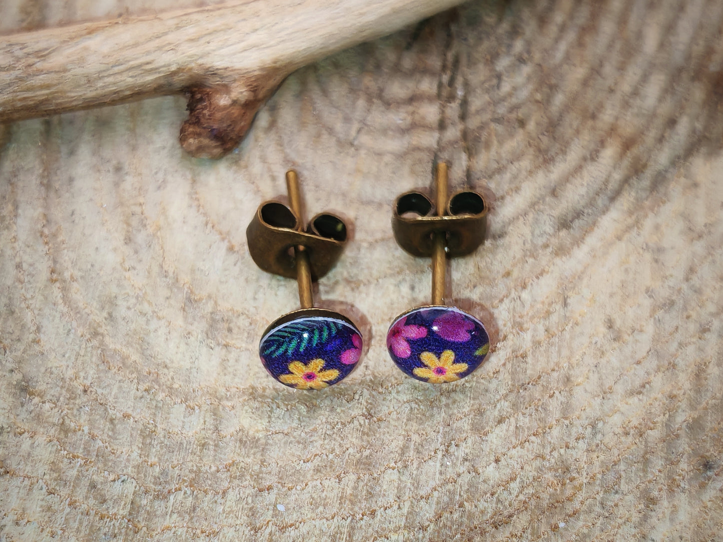 Clous d’oreilles – Jardin nocturne