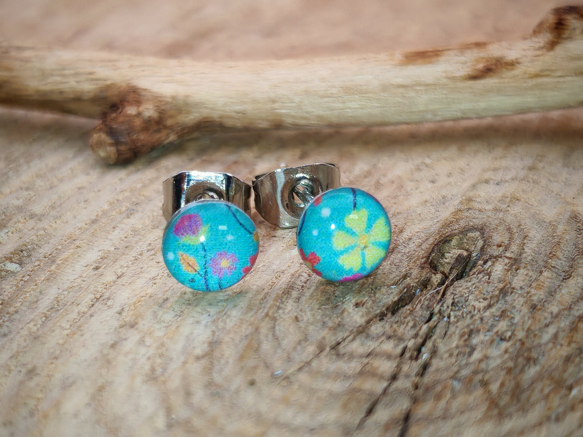 Clous d'oreilles – Jardin coloré
